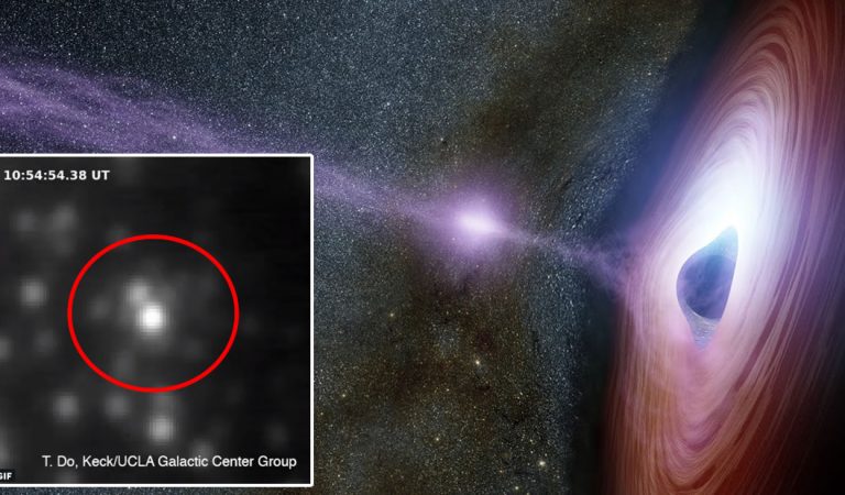 El agujero negro supermasivo de nuestra galaxia ha lanzado una llamarada misteriosamente brillante El agujero negro supermasivo de nuestra galaxia ha lanzado una llamarada misteriosamente brillante