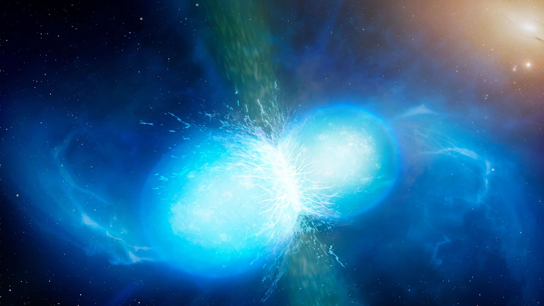 Simulan la colisión de dos estrellas de neutrones en la Tierra