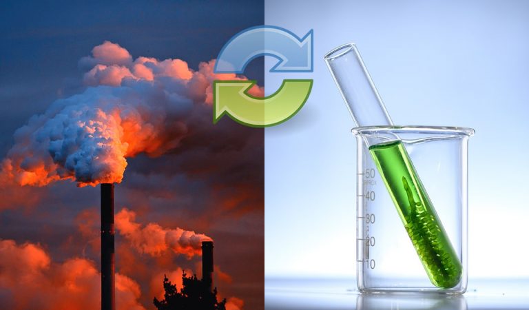 Científicos convierten dióxido de carbono (CO2) en combustible líquido puro Científicos convierten dióxido de carbono (CO2) en combustible líquido puro