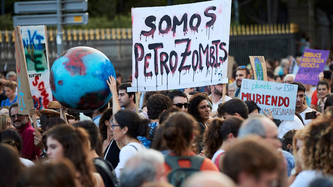Hoy: miles de jóvenes protestan en la Huelga Mundial contra el Cambio Climático