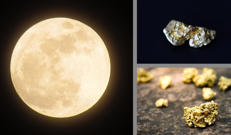 Metales preciosos podrían encontrarse bajo la superficie de la Luna Metales preciosos podrían encontrarse bajo la superficie de la Luna