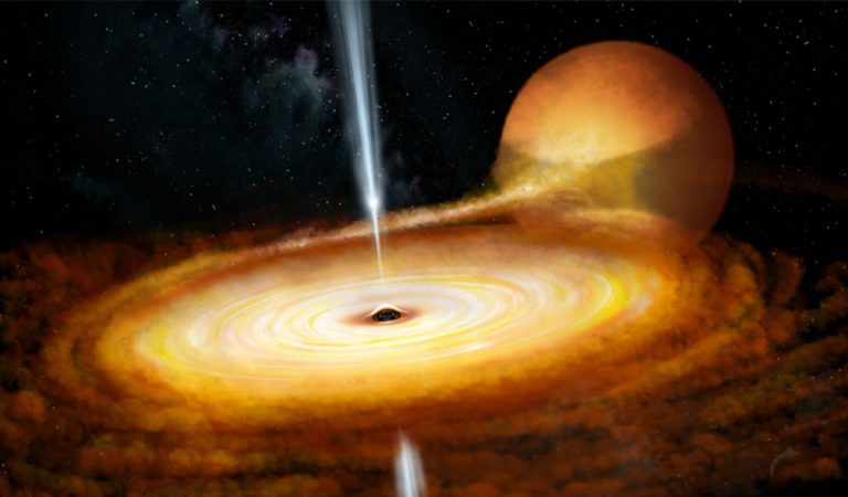 Astrónomos detectan un agujero negro con 7 veces la masa del Sol en nuestra galaxia Astrónomos detectan un agujero negro con 7 veces la masa del Sol en nuestra galaxia