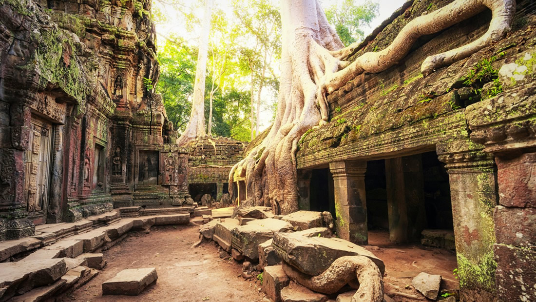 Descubren una antigua ciudad perdida en lo profundo de la selva de Camboya