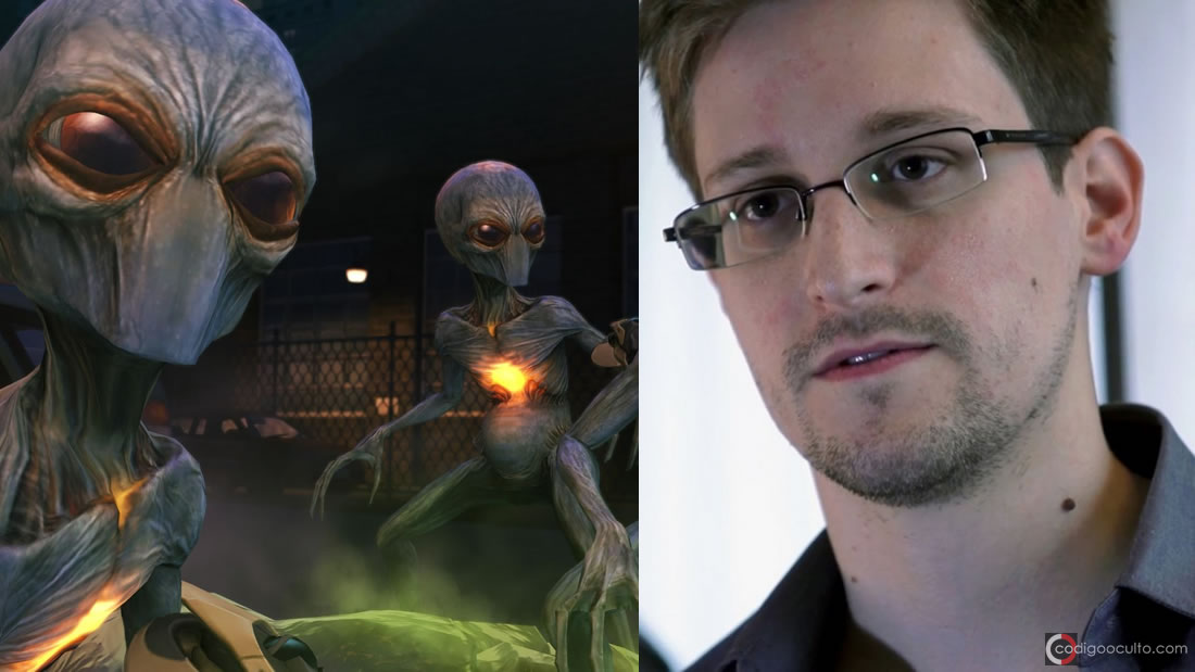 Edward Snowden dice que los alienígenas son reales pero que EE.UU. no los encubre