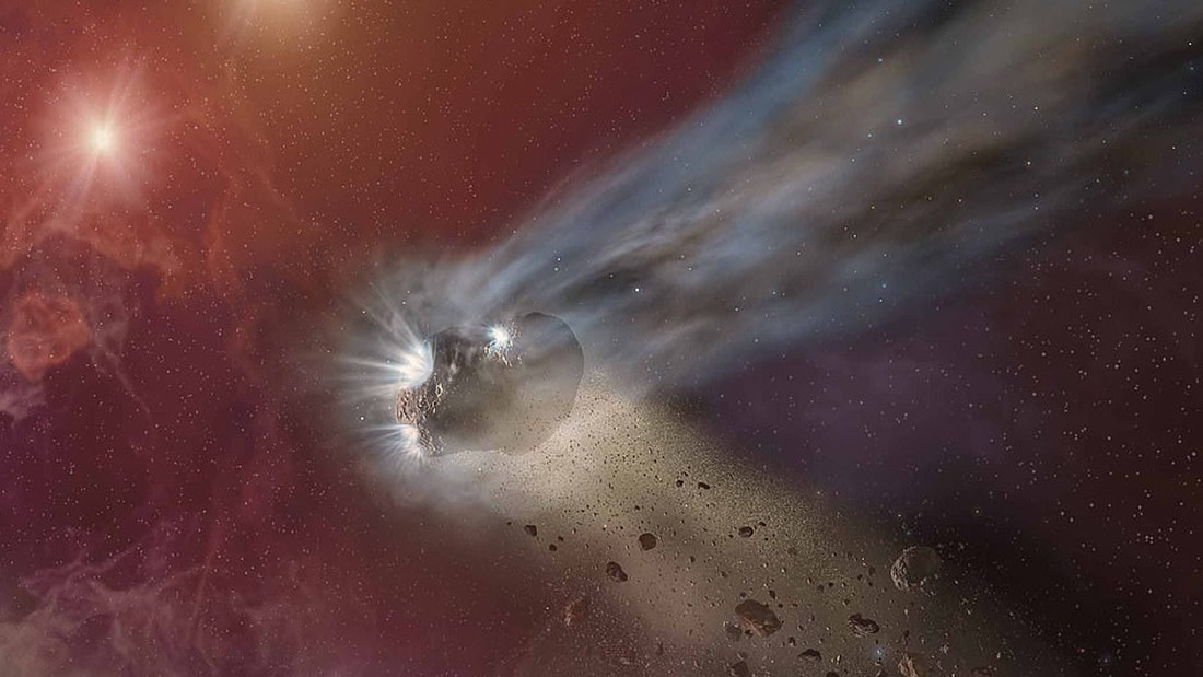 El cometa interestelar que visita el sistema solar es diferente a todo lo visto antes