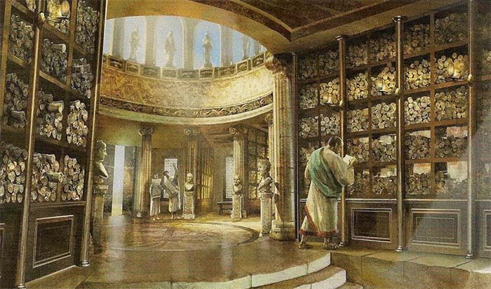 La Biblioteca de Alejandría: pérdida del conocimiento original de la humanidad