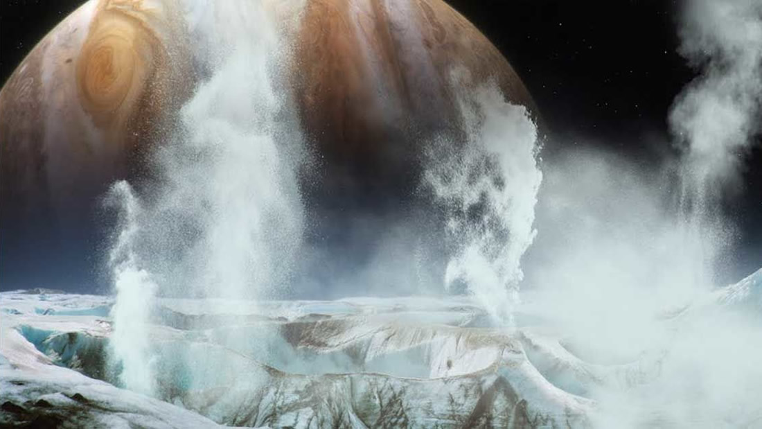 Científicos confirman existencia de vapor de agua sobre la luna Europa