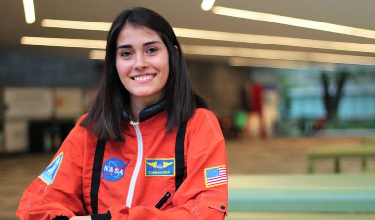 Estefanía Oseguera Salazar, la joven mexicana en camino a ser astronauta Estefanía Oseguera Salazar, la joven mexicana en camino a ser astronauta