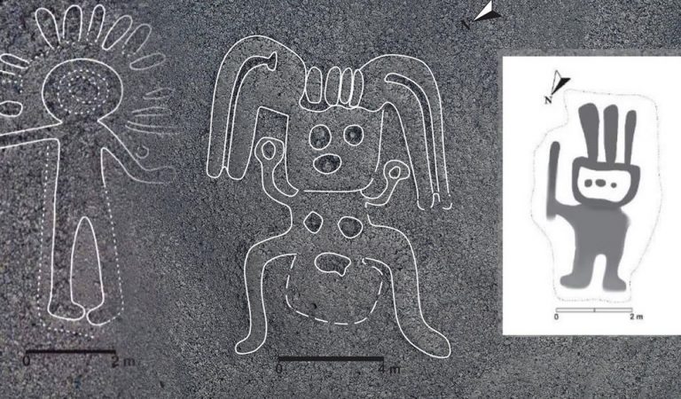 Hallan 143 nuevos geoglifos en las Líneas de Nasca: humanoides y animales extraños Hallan 143 nuevos geoglifos en las Líneas de Nasca: humanoides y animales extraños