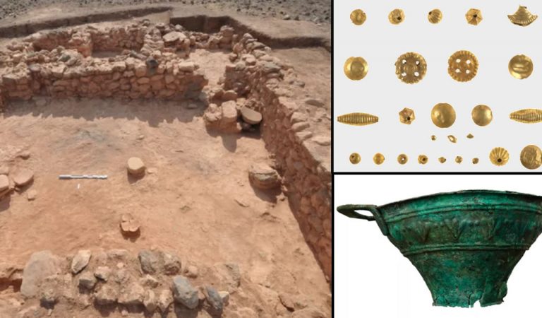 Hallan antiguo asentamiento griego con conchas color púrpura, joyas de oro y tanques de peces Hallan antiguo asentamiento griego con conchas color púrpura, joyas de oro y tanques de peces