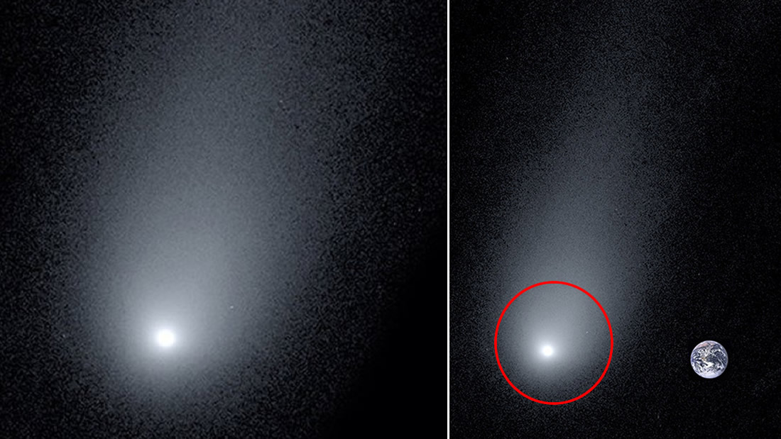 Revelan nueva imagen del cometa interestelar que viene hacia nosotros
