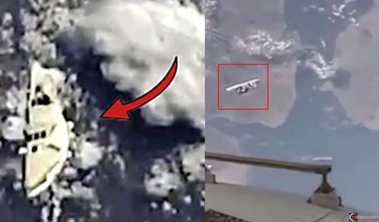 ¿Son los astronautas de la ISS observados por una nave de la «Fuerza Espacial»? (Vídeo) ¿Son los astronautas de la ISS observados por una nave de la «Fuerza Espacial»? (Vídeo)