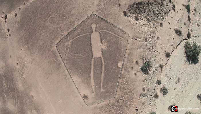 Intaglios Blythe: los humanoides gigantes del desierto de Colorado