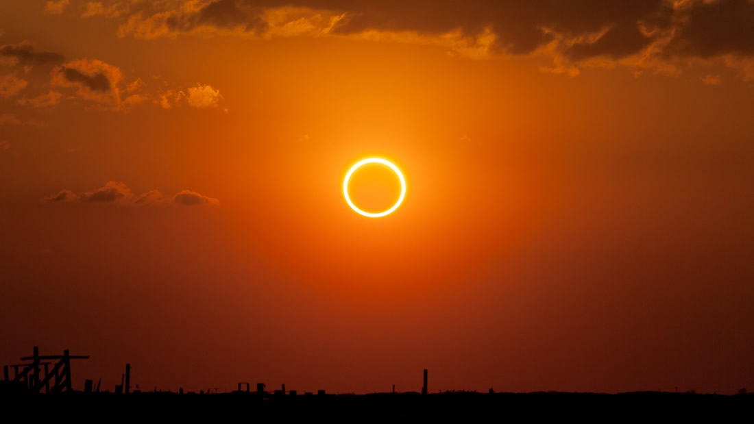 Este 26 de diciembre un eclipse anular formará un «anillo de fuego» en el cielo