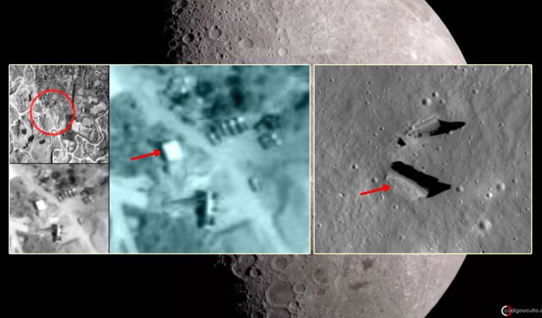 ¿Qué hacen estas construcciones y vehículos en el lado oculto de la Luna? ¿Qué hacen estas construcciones y vehículos en el lado oculto de la Luna?
