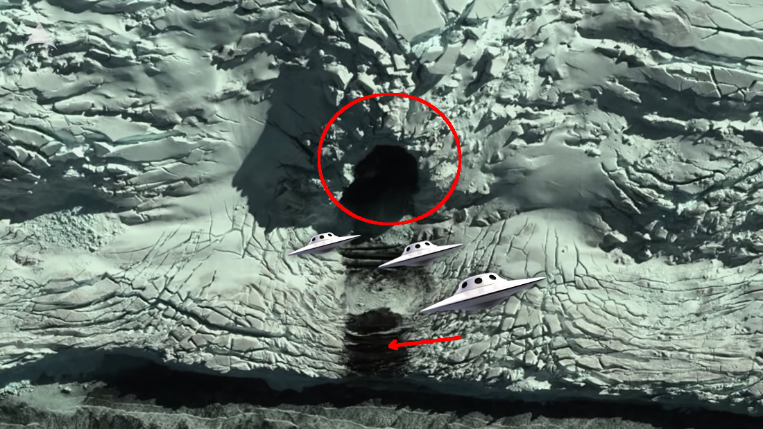Hallan un «agujero» en la Antártida: mapas satelitales muestran un acceso antes «oculto»