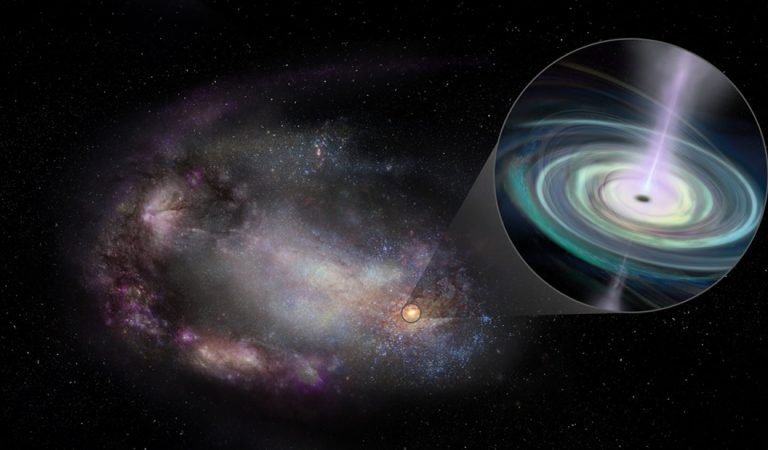 Hallan agujeros negros «errantes» en galaxias enanas a menos de mil millones de años luz Hallan agujeros negros «errantes» en galaxias enanas a menos de mil millones de años luz