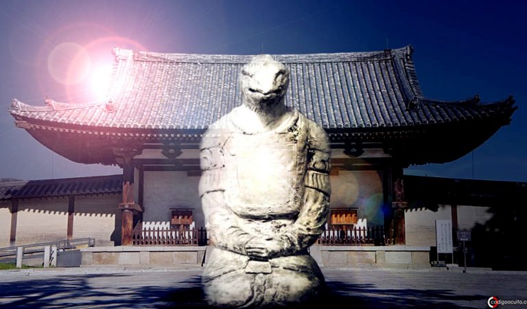 La estatua «reptil» del templo de Hōryū-ji Nara en Japón (Historia oculta) La estatua «reptil» del templo de Hōryū-ji Nara en Japón (Historia oculta)