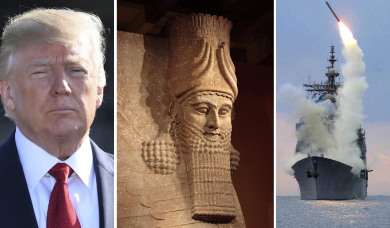 Trump amenaza bombardear sitios históricos y culturales de Irán Trump amenaza bombardear sitios históricos y culturales de Irán