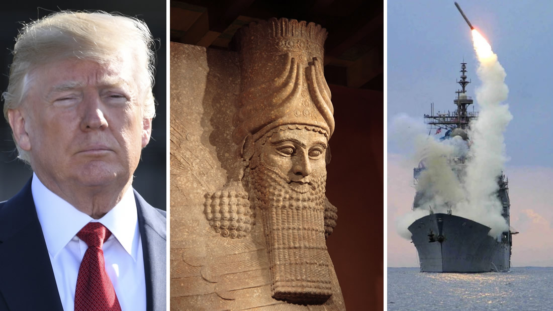 Trump amenaza bombardear sitios históricos y culturales de Irán