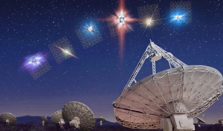 Detectan señal proveniente de otra galaxia con un patrón «inteligente» Detectan señal proveniente de otra galaxia con un patrón «inteligente»