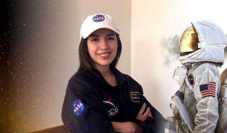 Nathalie Vilchis, una joven mexicana en camino a ser astronauta Nathalie Vilchis, una joven mexicana en camino a ser astronauta