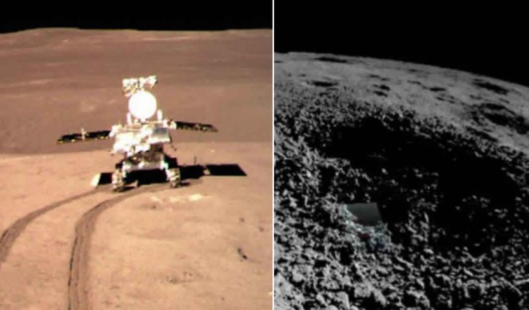 Nave espacial china observa 40 metros debajo del lado oculto de la Luna Nave espacial china observa 40 metros debajo del lado oculto de la Luna