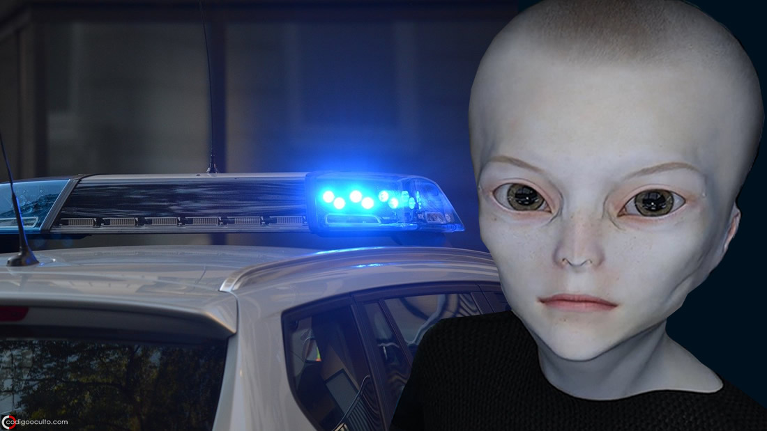 El extraño caso de dos policías interrogados por un «alienígena»