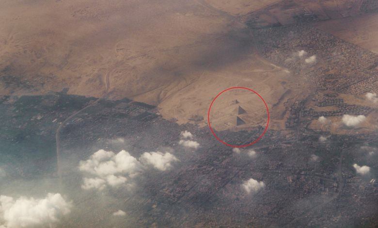 13 fotografías aéreas insólitas de las antiguas pirámides de Egipto