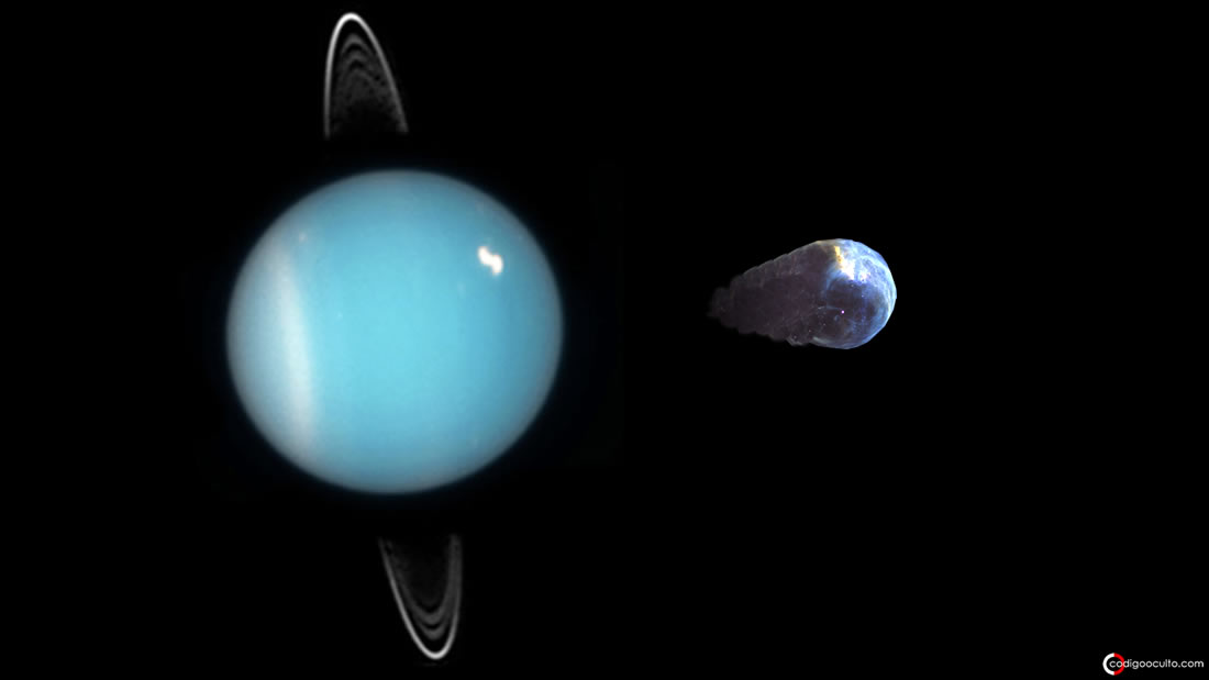 Algo ha escapado de la atmósfera de Urano hacia el espacio, revelan científicos