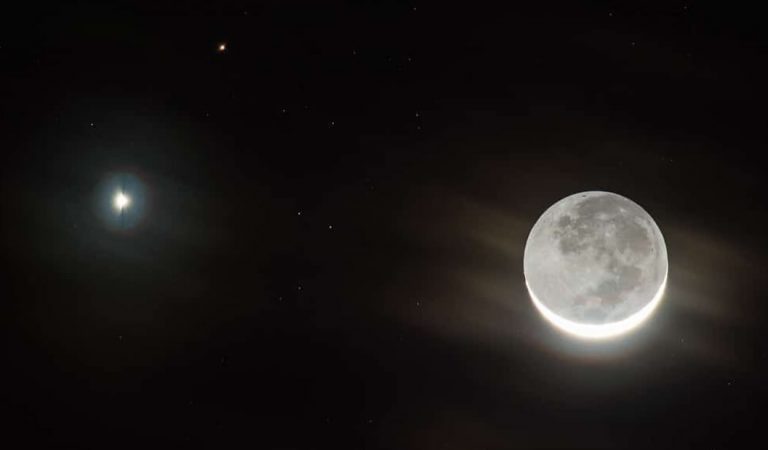 Mira la triple conjunción de la Luna, Venus y las Pléyades este sábado 28 de marzo Mira la triple conjunción de la Luna, Venus y las Pléyades este sábado 28 de marzo
