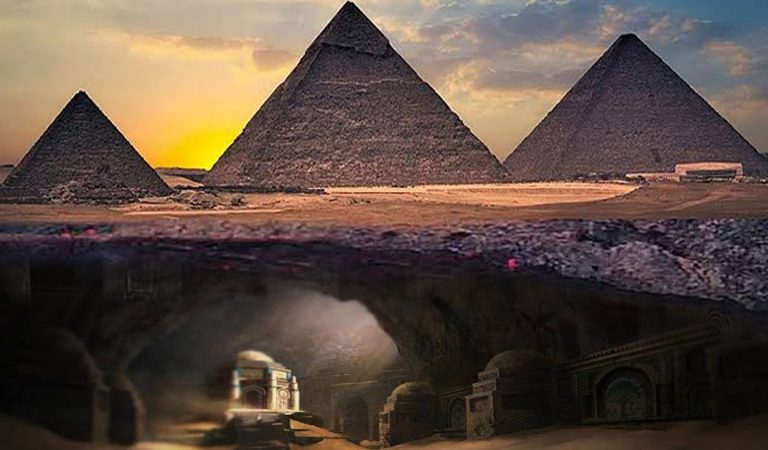Mundo subterráneo de casi 6 kilómetros de largo bajo las Pirámides de Egipto Mundo subterráneo de casi 6 kilómetros de largo bajo las Pirámides de Egipto
