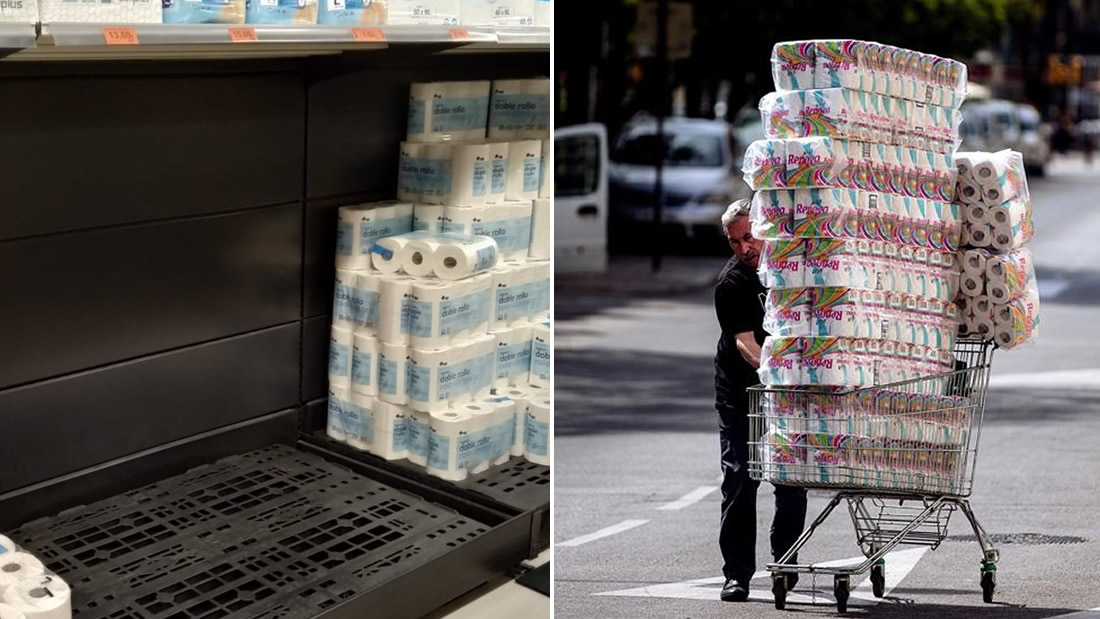 ¿Por qué las personas están comprando más papel higiénico del que realmente necesitan?