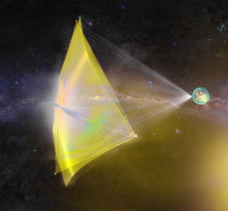 Alienígenas pueden usar supernovas para lanzar naves espaciales interestelares a la velocidad de la luz