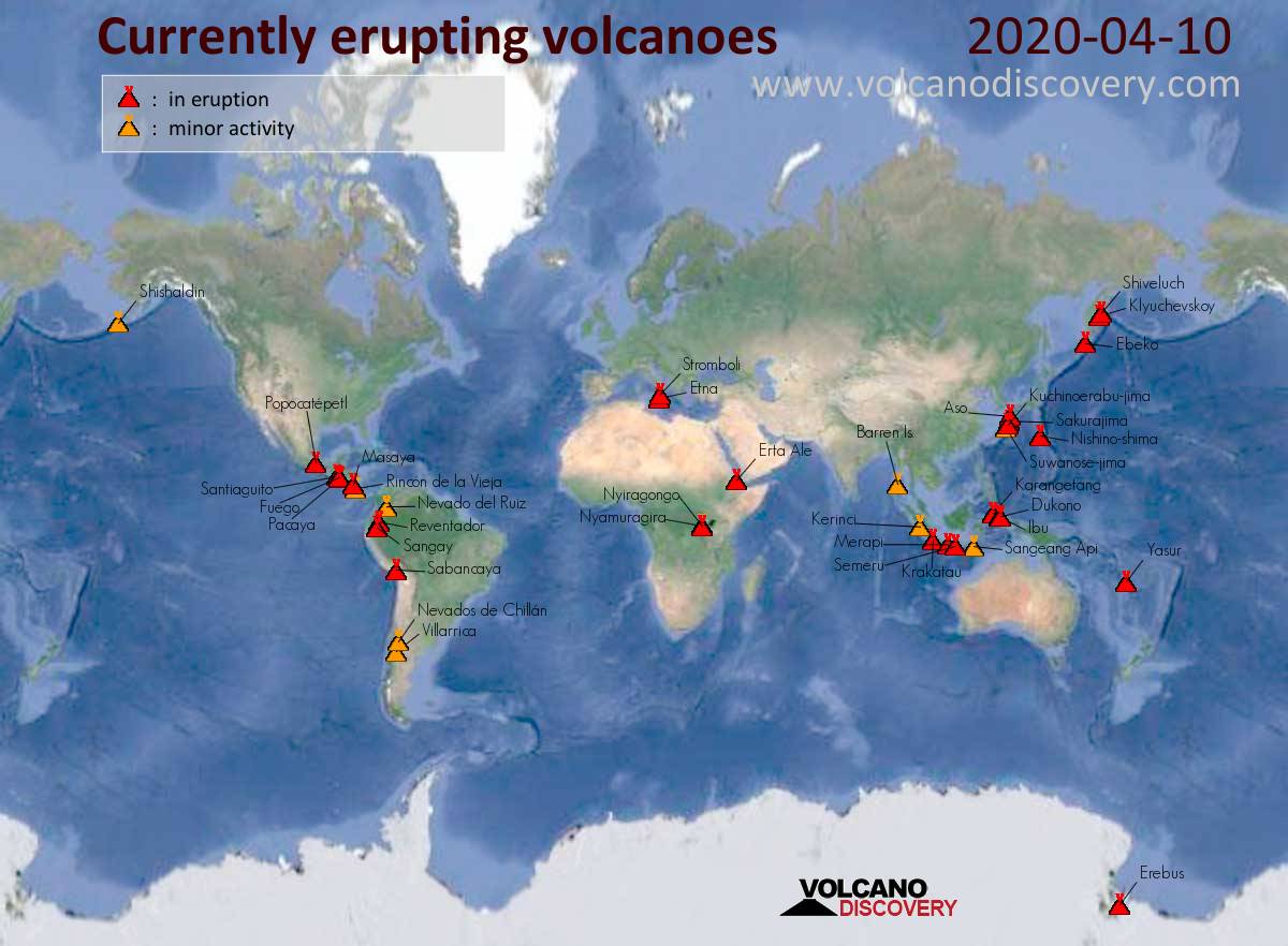 Varios volcanes se han activado en el mundo ¿qué está pasando?