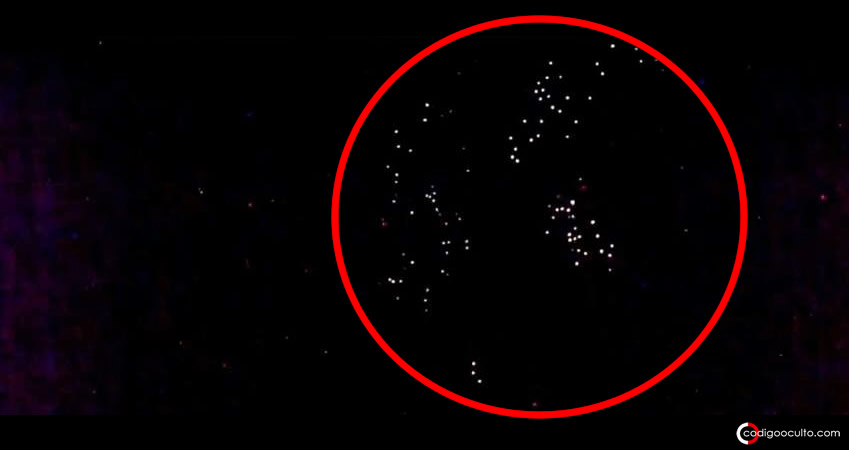 Flota de cientos de OVNIs «en dirección a la Tierra» es captada desde la Estación Espacial Internacional