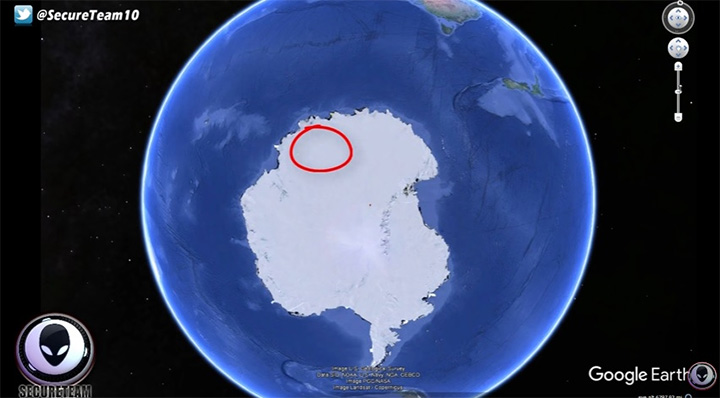 Anomalía enterrada en la Antártida desconcierta a ufólogos y científicos