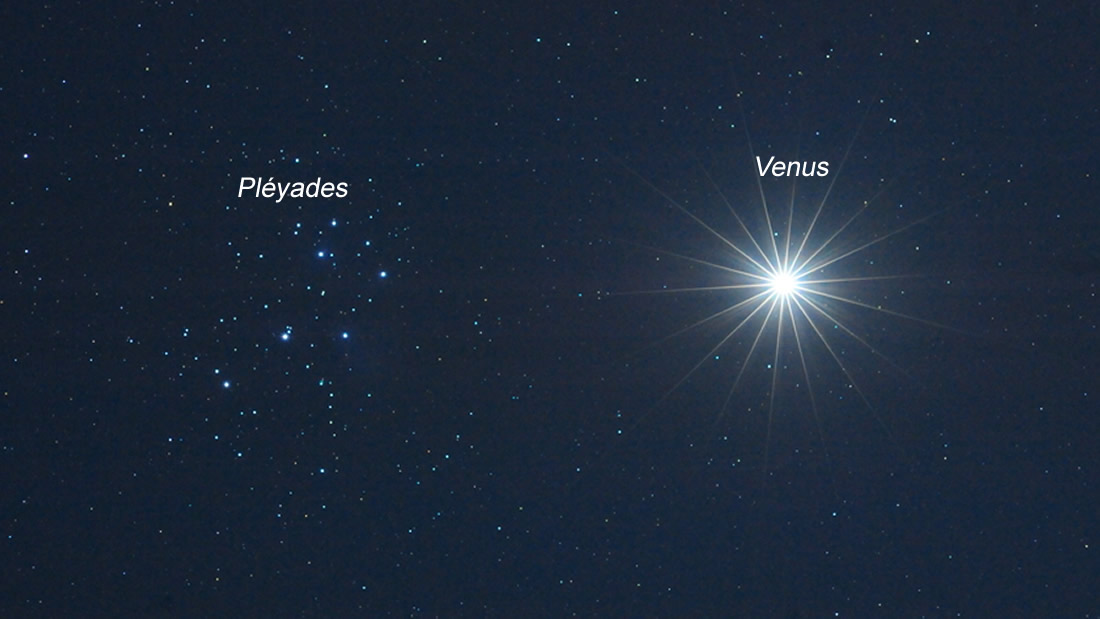 Este jueves 2 de abril: Venus y las Pléyades juntos en el cielo