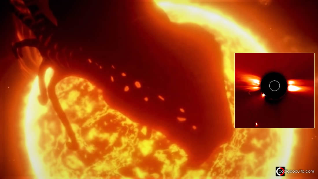 Nuevamente algo ha explotado al otro lado del Sol (Vídeo)