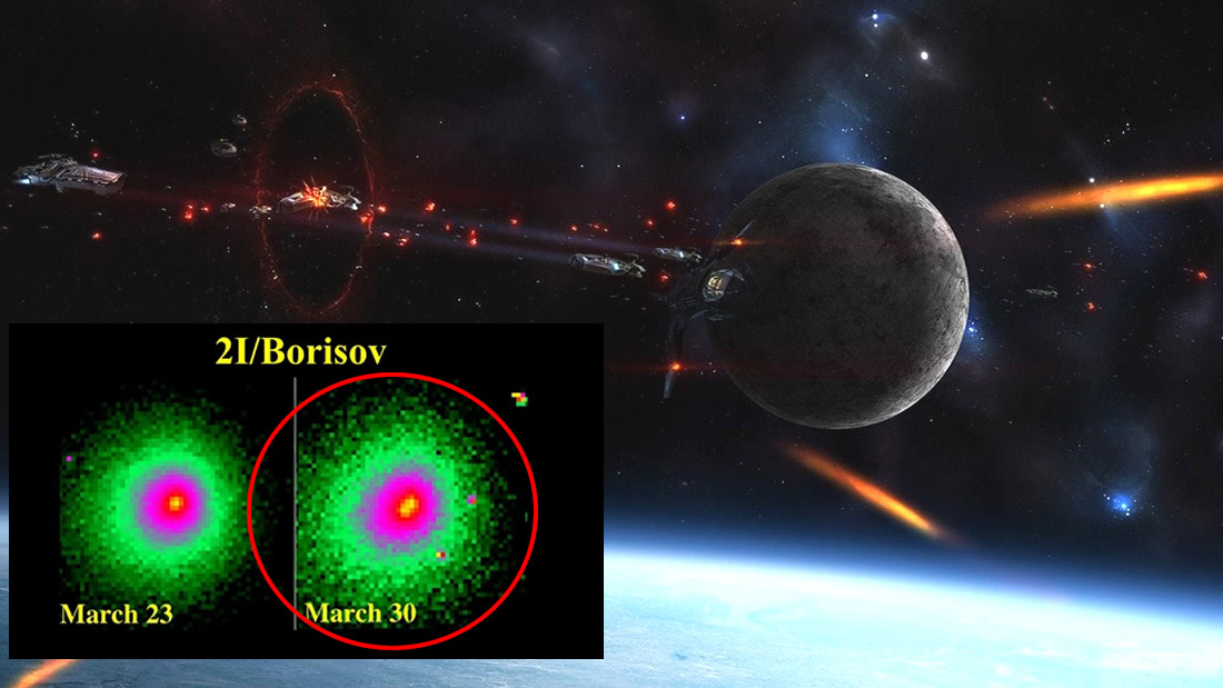 Objeto interestelar que se acercó al sistema solar se parte en dos y expulsa un «fragmento»