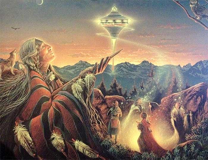 Leyendas alienígenas de la tribu Cherokee: seres Nunnehi, viajeros de otros mundos