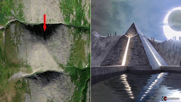 Descubren una posible Pirámide Gigante oculta en una montaña en Rusia Descubren una posible Pirámide Gigante oculta en una montaña en Rusia
