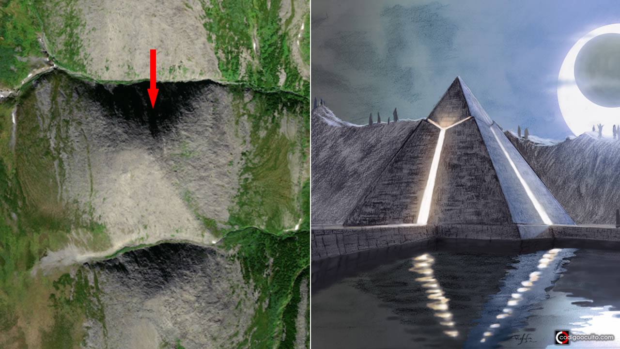 Descubren una posible Pirámide Gigante oculta en una montaña en Rusia