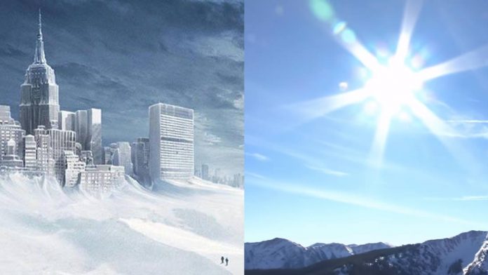 La última vez que el Sol se comportó de esta manera, ocurrió una Edad de Hielo La última vez que el Sol se comportó de esta manera, ocurrió una Edad de Hielo