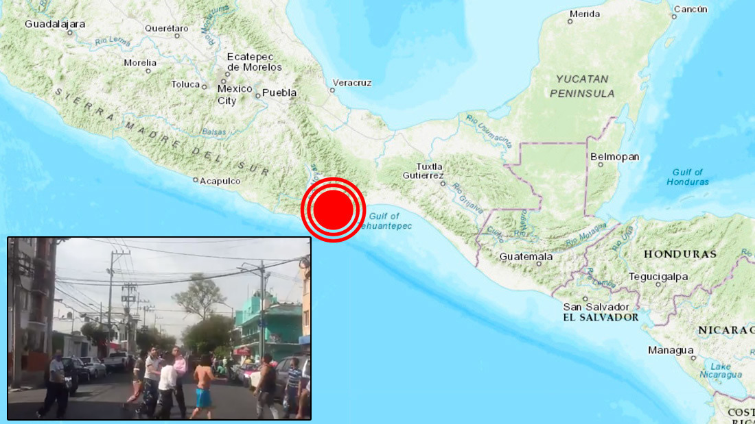 México es golpeado por sismo de magnitud 7.4 durante la pandemia