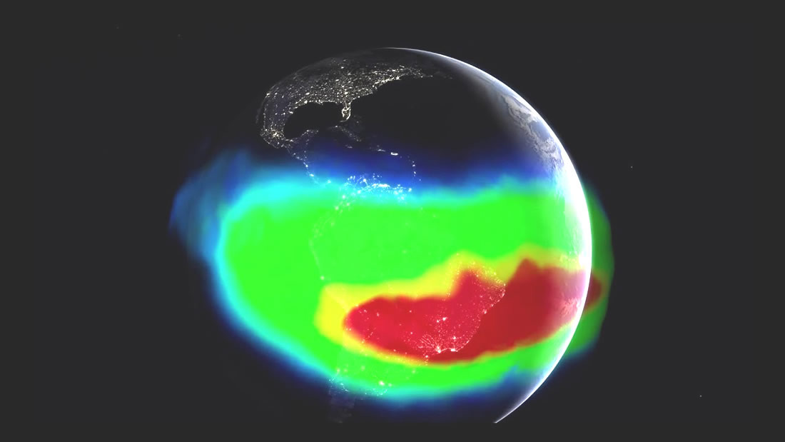 Perturbación Global en el Campo Magnético es detectada desde Hawaii hasta China