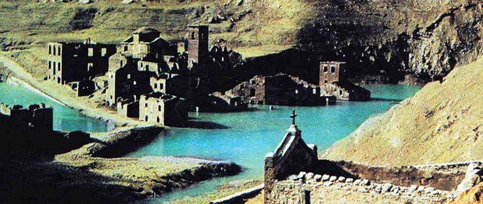 Un «pueblo fantasma» medieval subacuático podría emerger de las aguas el próximo año en Italia 