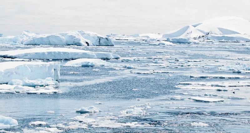 Polo Sur se calienta tres veces más rápido que el resto del planeta