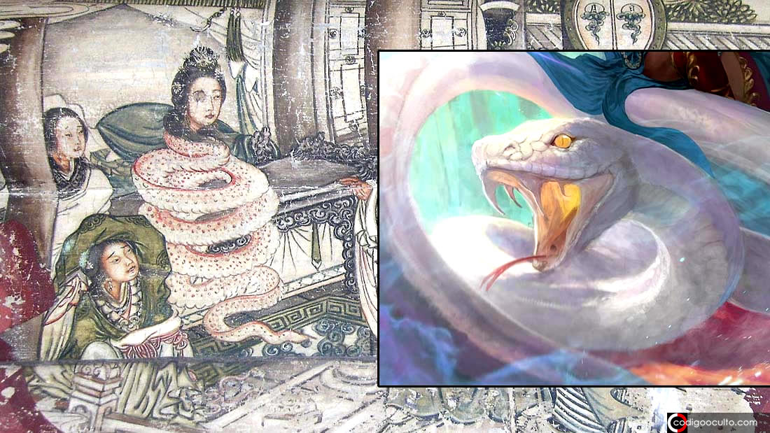 Dama Serpiente Blanca: leyenda china de un ser cambiaforma «reptil» de la época medieval