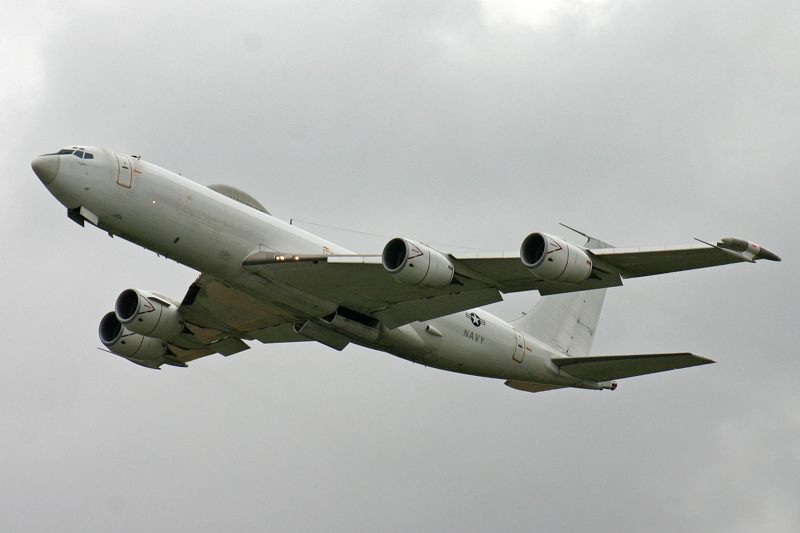 Dos «aviones del Día del Juicio Final» E-6B Mercury sobrevuelan EE.UU.